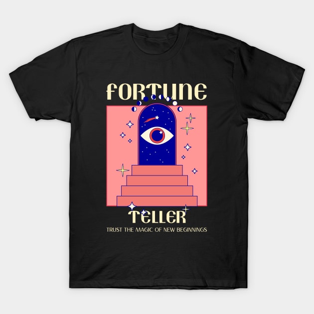 Fortune Teller Mystical Esoteric T-Shirt by Tip Top Tee's